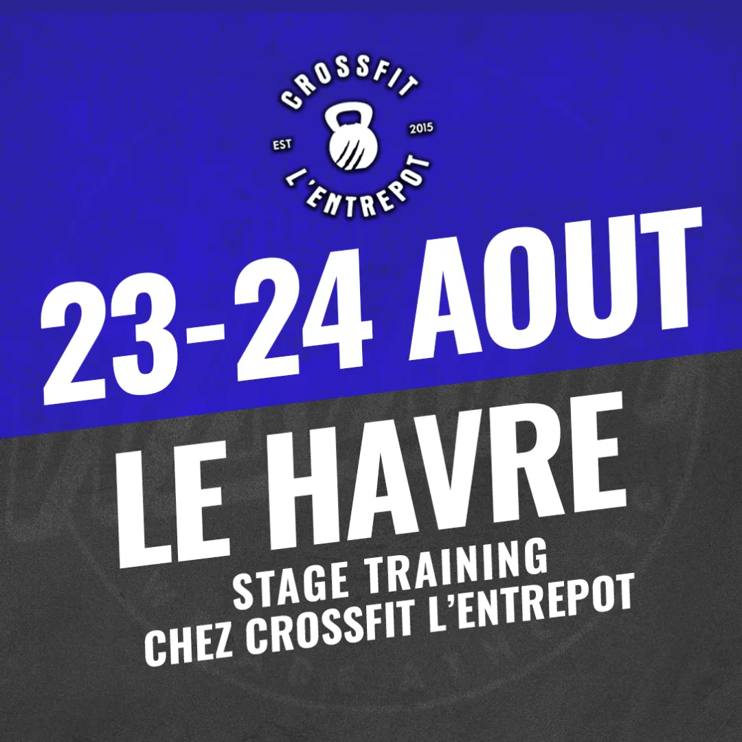 Stage CF L'Entrepôt – formation 23 & 24 août