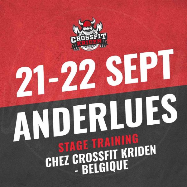 Stage CF Kriden - formation du 21 au 22 septembre